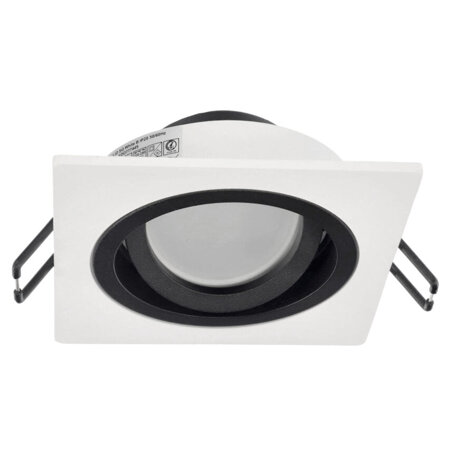 TULID SQ White B IP20 square white, black ring ceiling spot luminaire EDO777449 Edo Solutions