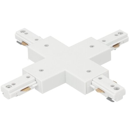 Łącznik X do szyny MEVA PRO X Connector White, biały EDO777517 EDO Solutions